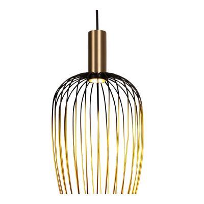 Lucide AURELIE - Pendant light - Ø 30 cm - 1xGU10 (MR11) - Gold - Vibes